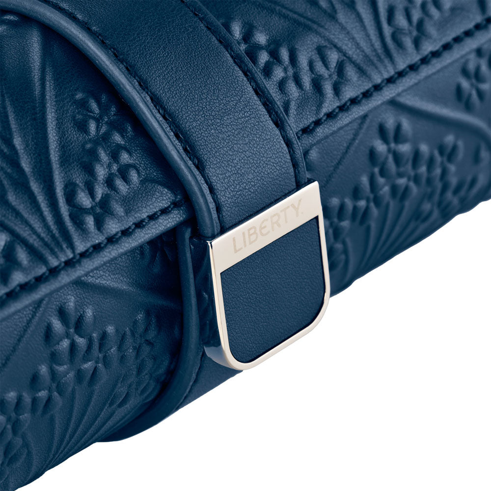 WOLF 1834 X Liberty Triple Watch Roll – Navy - Image 7