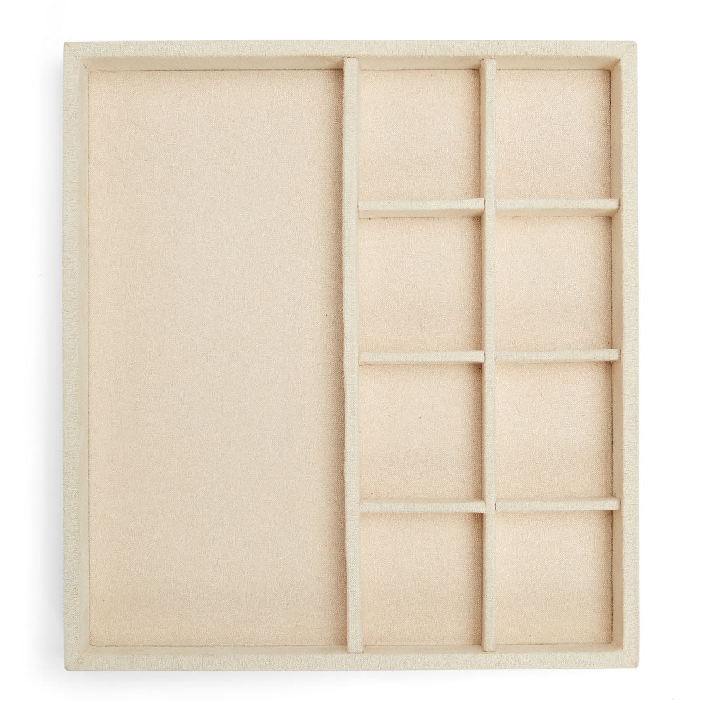 WOLF 1834 Vault Half Insert – Earring Multi Compartment (Beige) - Image 3