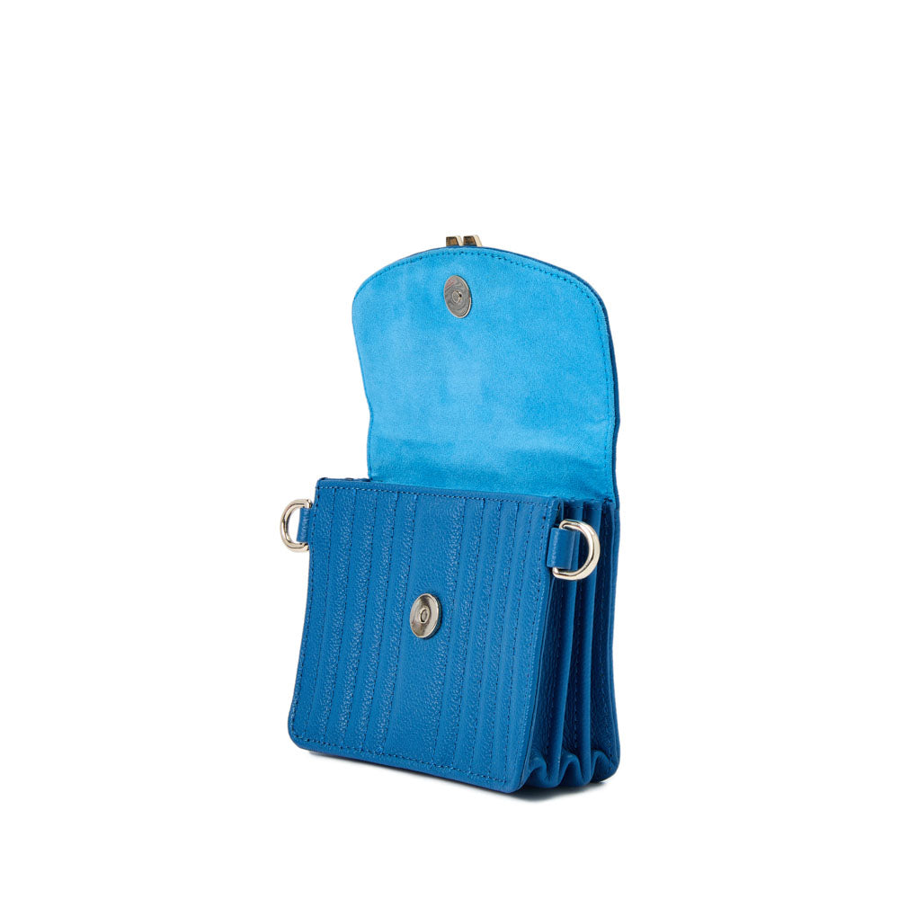 WOLF 1834 Mimi Mini Bag with Wristlet & Lanyard – Marine - Image 7