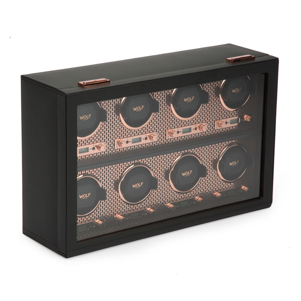 WOLF 1834 Axis 8 Piece Watch Winder - Copper - Image 2