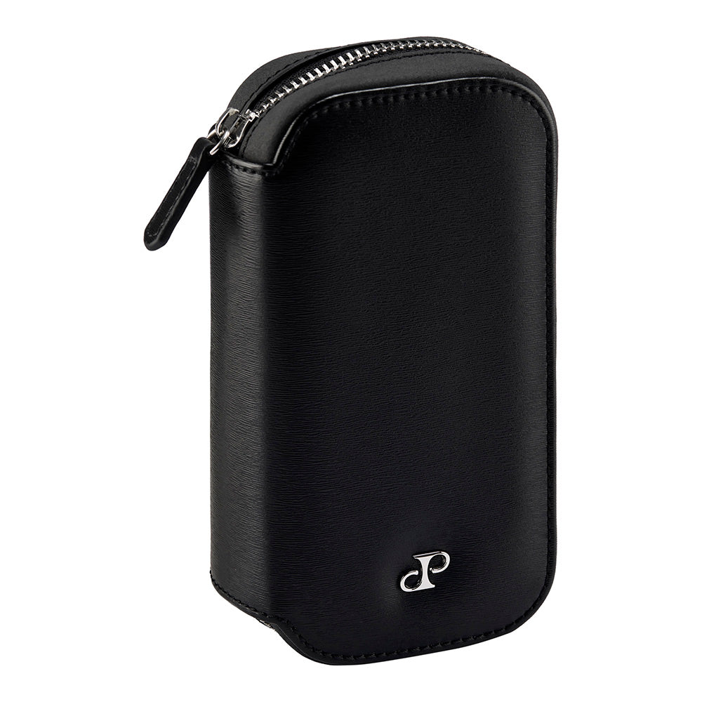 WOLF 1834 Philipp 2-Piece Watch Zip Case – Black Vegan Leather - Image 3