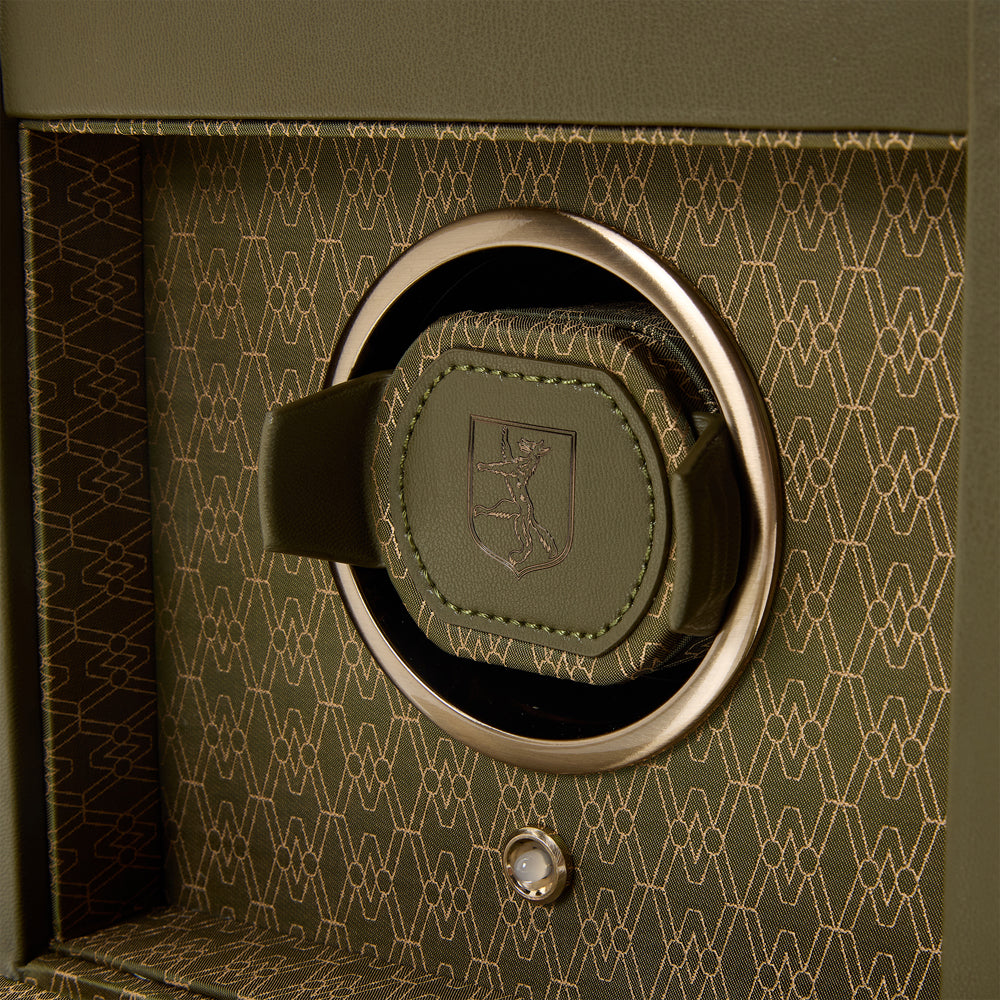 WOLF 1834 Earth Single Watch Winder – Olive (190th Anniversary Edition) - Image 6