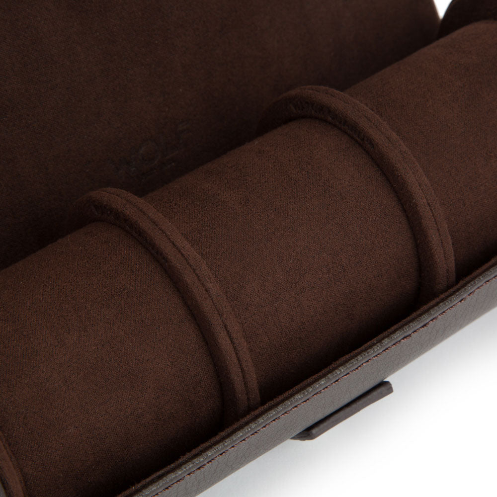 WOLF 1834 Heritage Watch Roll - Blake Brown (3 Watch Capacity) - Image 4