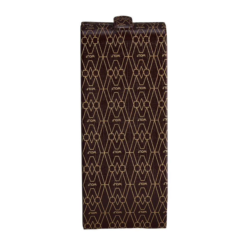 WOLF 1834 Signature Flip Watch Stand - Brown - Image 1