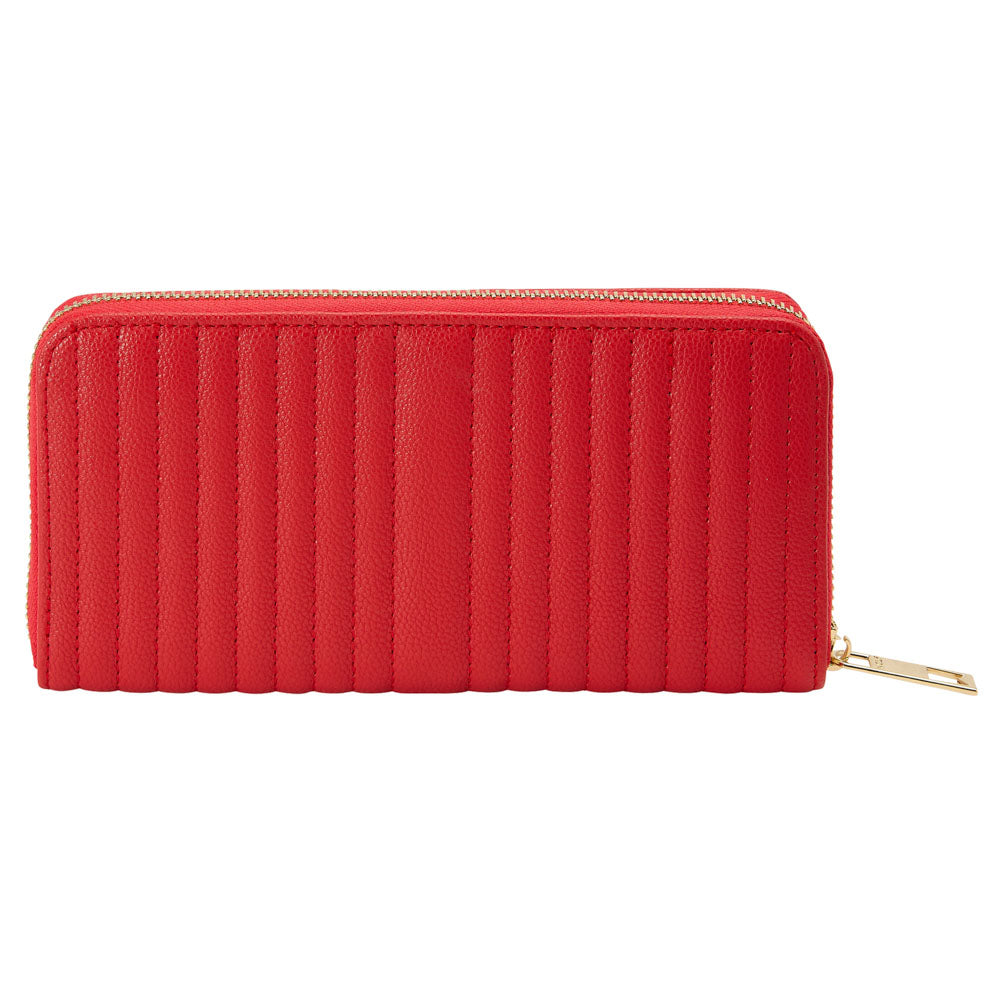 WOLF 1834 Mimi Continental Wallet - Red - RFID Blocking Wallet with 8 Card Slots - Image 4