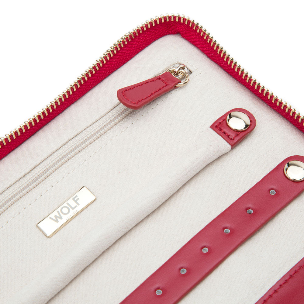 WOLF 1834 Caroline Jewelry Portfolio - Red - Image 4