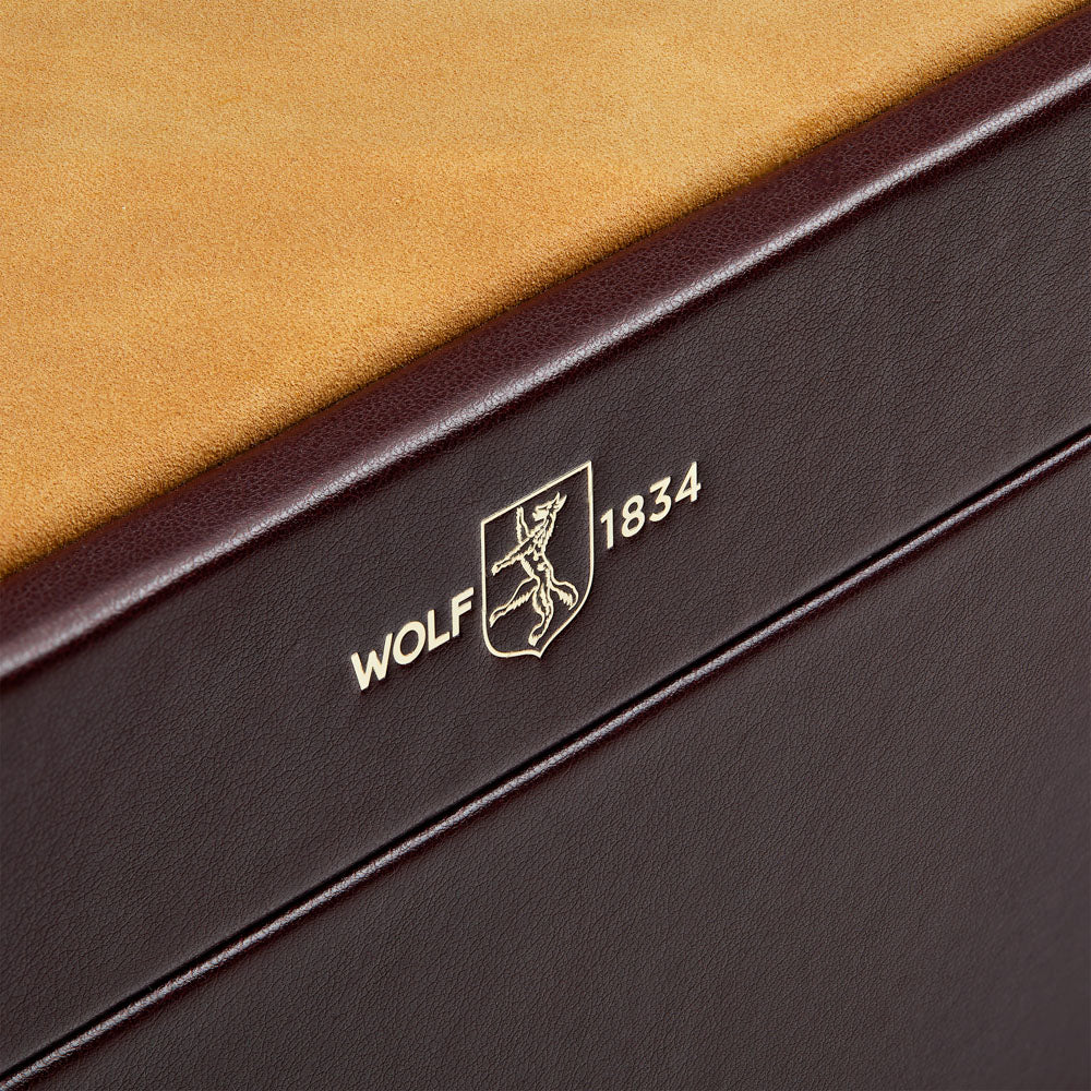 WOLF 1834 Philipp Watch & Jewelry Lifestyle Box – Chestnut - Image 6