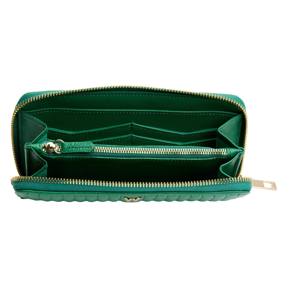 WOLF 1834 Mimi Continental Wallet – Forest Green - Image 5