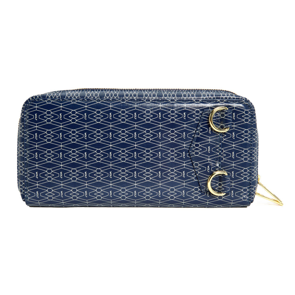 WOLF 1834 Signature Travel Case – Blue | RFID Blocking, Vegan Recycled Materials - Image 5