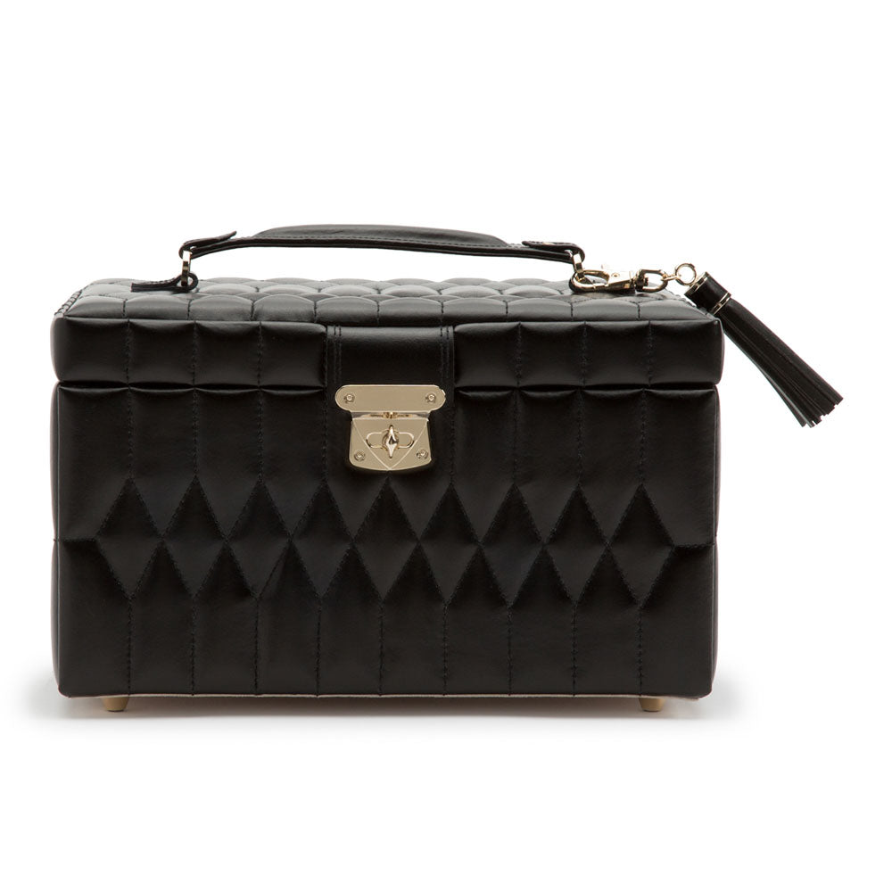 WOLF 1834 Caroline Medium Jewelry Case – Black - Image 1