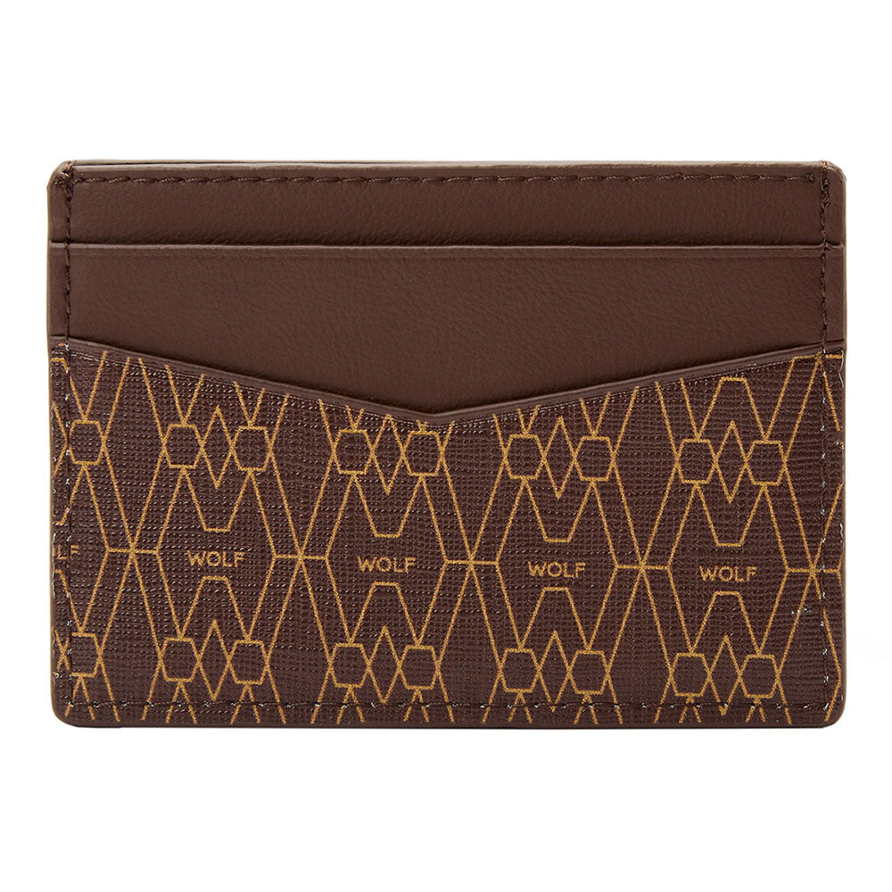 WOLF 1834 Signature Cardholder – Brown, RFID-Blocking, 5 Slots - Image 4