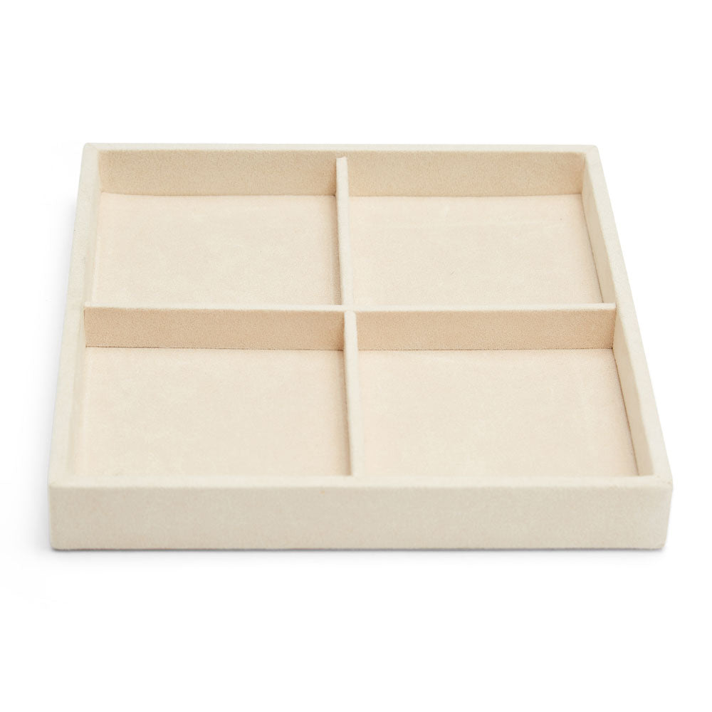 WOLF 1834 Vault Half Insert Tray - Bracelet Organizer, Beige - Image 1
