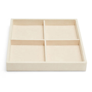 WOLF 1834 Vault Half Insert Tray - Bracelet Organizer, Beige - Image 1