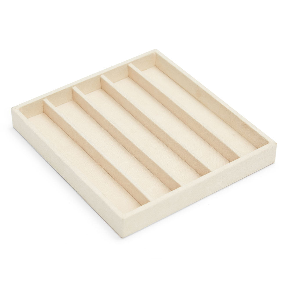 WOLF 1834 Vault Half Insert Tray - Necklace (Beige) - Image 2