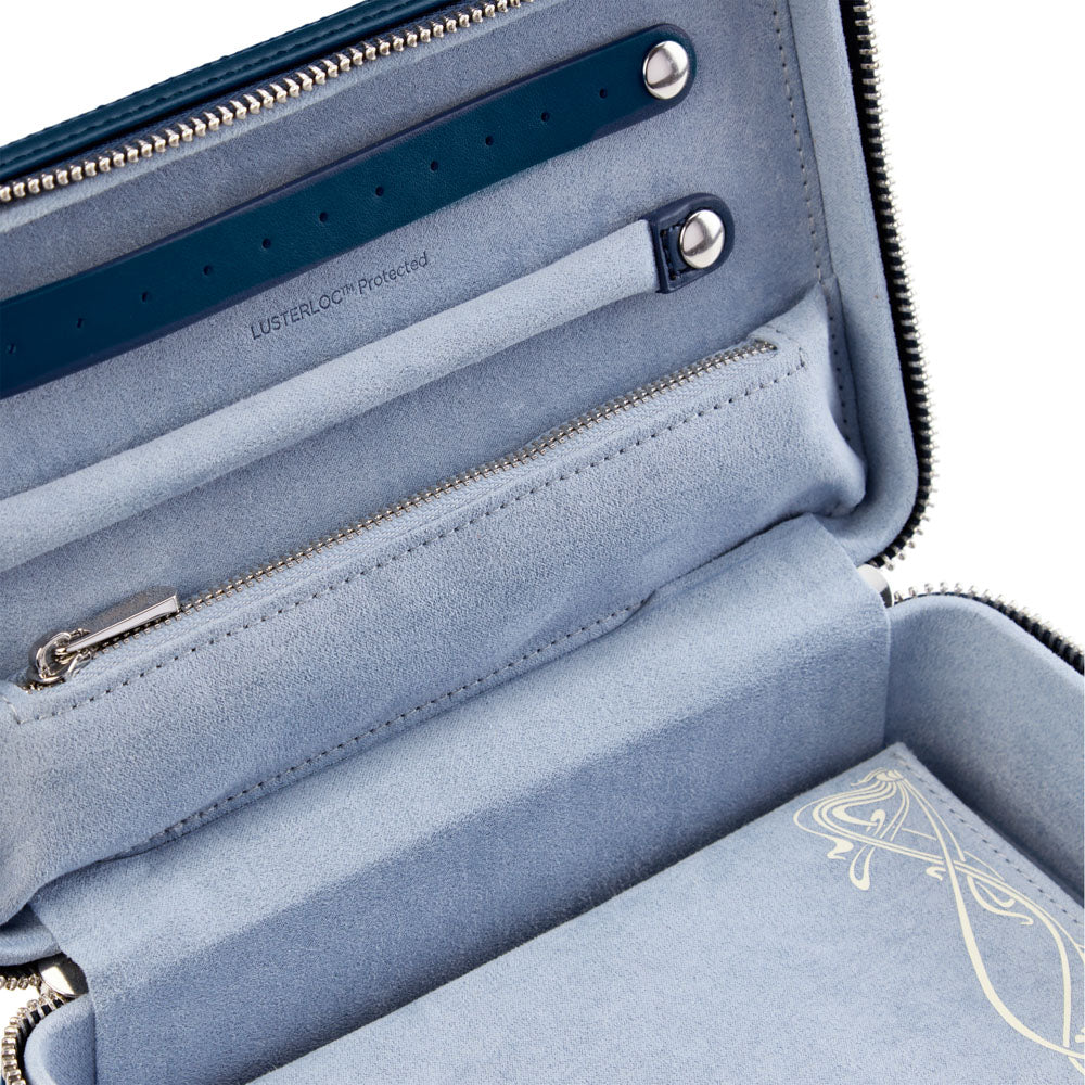 WOLF 1834 x Liberty Medium Zip Case – Navy - Image 5