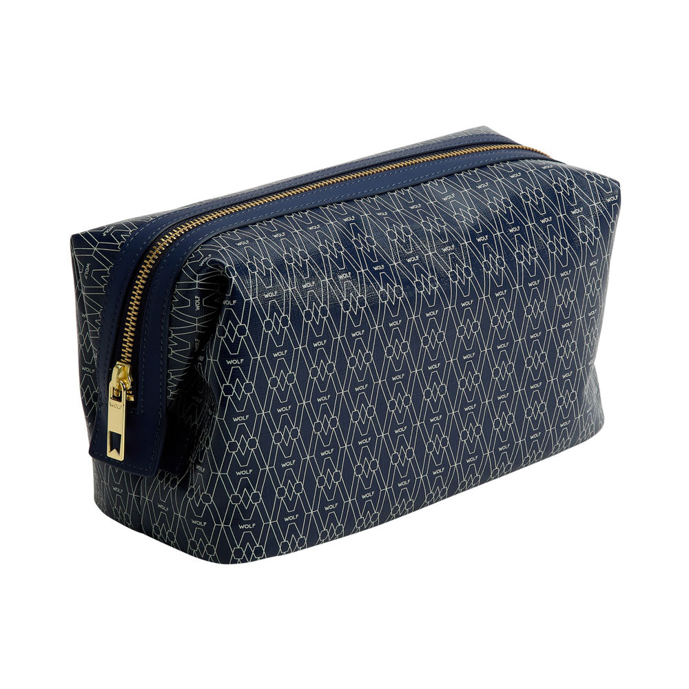 WOLF 1834 Signature Washbag – Blue - Image 2