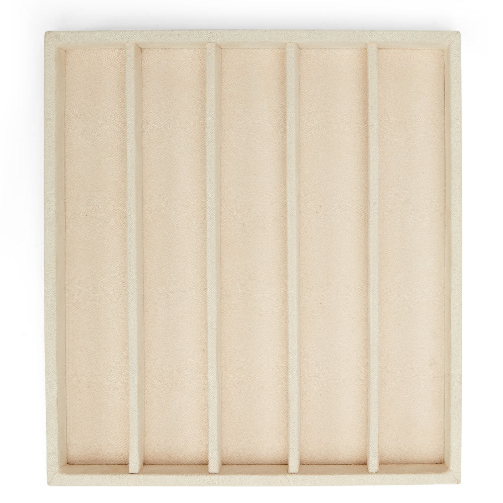 WOLF 1834 Vault Half Insert Tray - Necklace (Beige) - Image 3