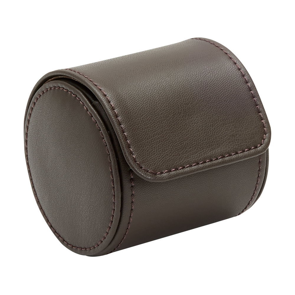 WOLF 1834 Earth Single Watch Roll – Coffee Apple Leather - Image 2