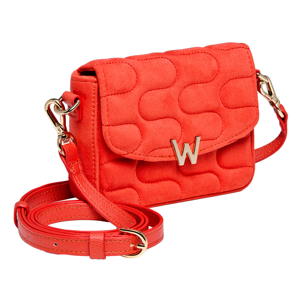 WOLF 1834 Mimi Swirl Mini Bag - Radiant Red - Image 2