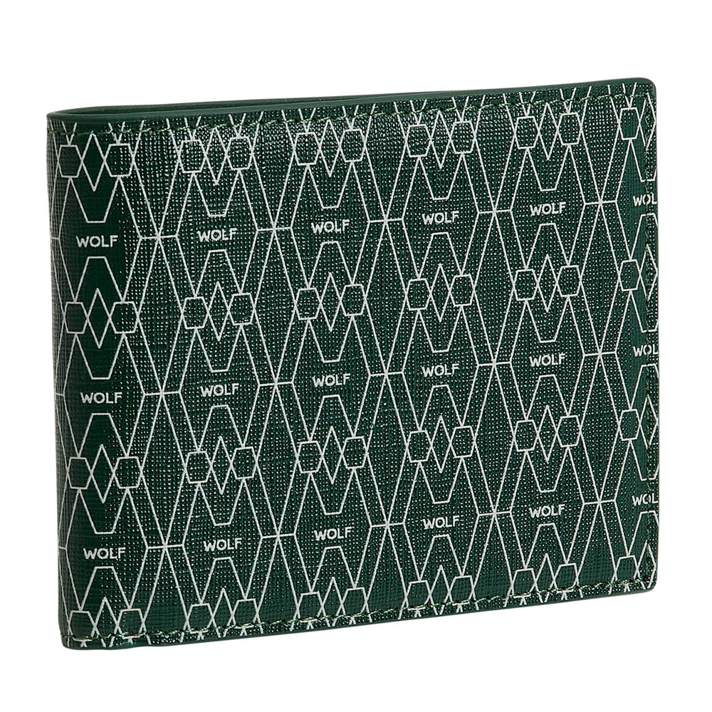 WOLF 1834 Signature Billfold and Coin - Green - Image 2
