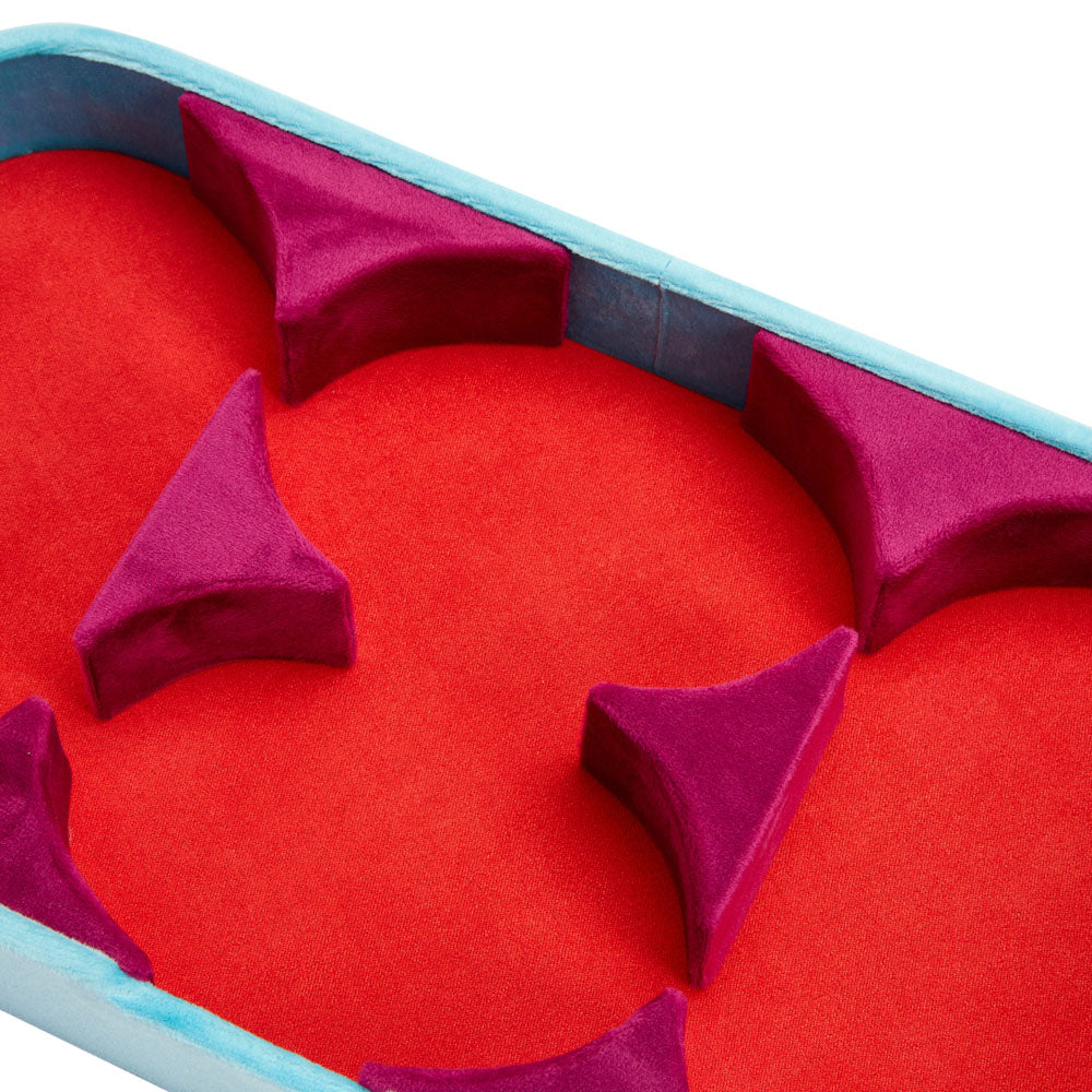 WOLF 1834 Bea Bongiasca Medium Jewelry Tray - Red/Blue/Purple - Image 5