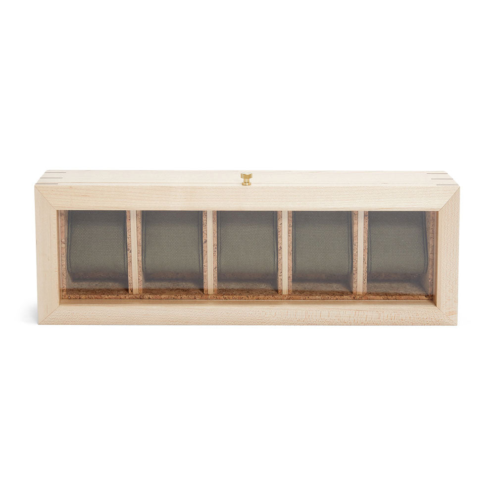 WOLF 1834 x Analog:Shift Flatiron II 5-Piece Watch Box – Analog:Shift Wood