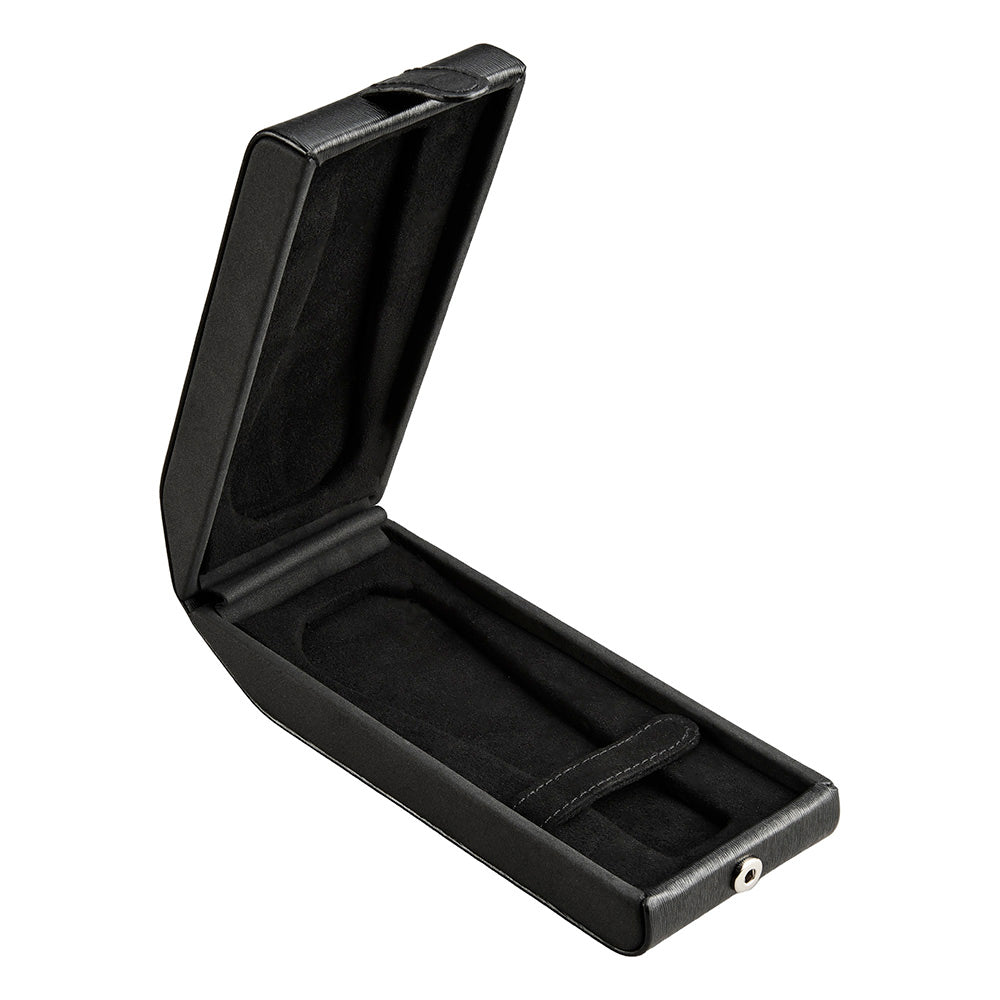 WOLF 1834 Philipp Flip Watch Stand – Black Vegan Leather - Image 4
