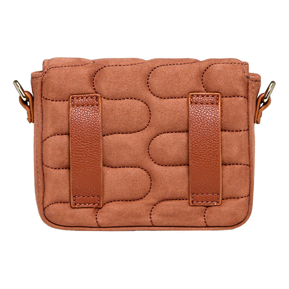 WOLF 1834 Mimi Swirl Mini Bag – Nutshell Brown - Image 5
