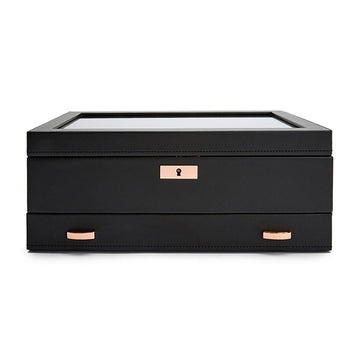 WOLF 1834 Axis 10-Piece Watch Box with Drawer – Copper - Image 1