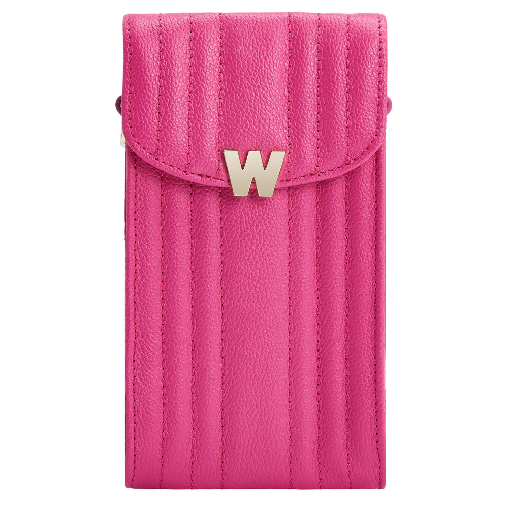 WOLF 1834 Mimi Phone Case with Wristlet & Lanyard – Pink - Image 3