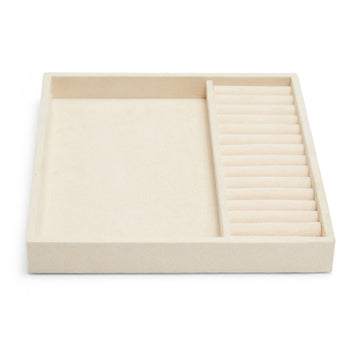 WOLF 1834 Vault Half Insert – Ring Multi Compartment, Beige (14 Rings) - Image 1