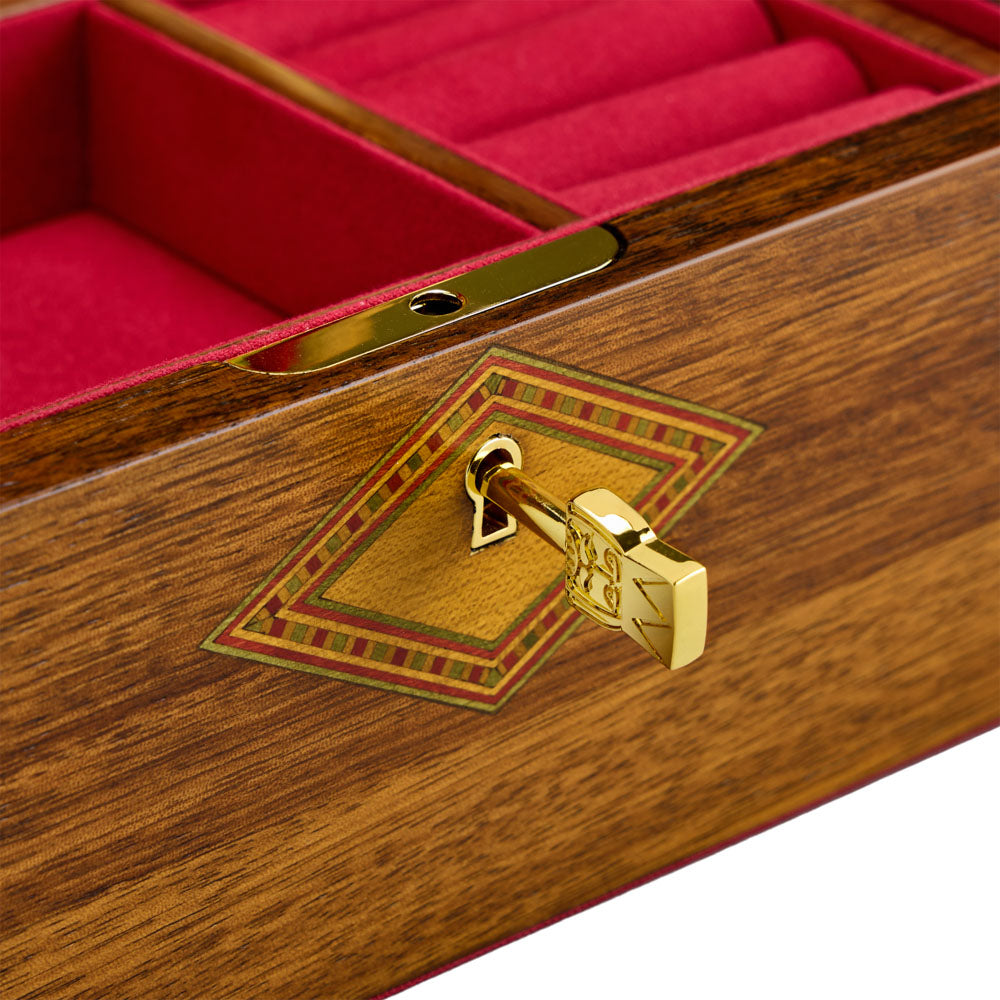 WOLF 1834 Ballet Musical Jewelry Box – Nutcracker Walnut Wood - Image 7