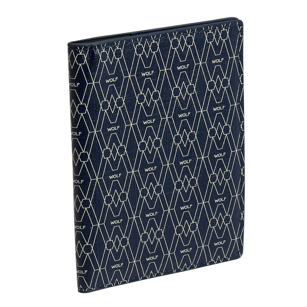 WOLF 1834 Signature Passport Sleeve - Blue - Image 2